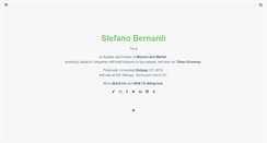 Desktop Screenshot of bernardi.me