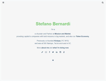 Tablet Screenshot of bernardi.me