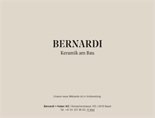 Tablet Screenshot of bernardi.ch